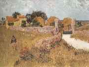 Vincent Van Gogh Bondgard in Provence oil